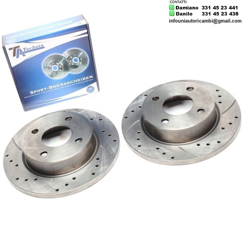 2X Dischi Sportivi Anteriori Nissan Micra II