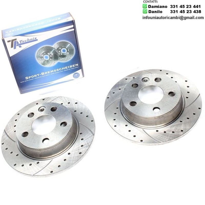 2X Dischi Sportivi Posteriori Ford Galaxy / Seat Alhambra / VW Sharan