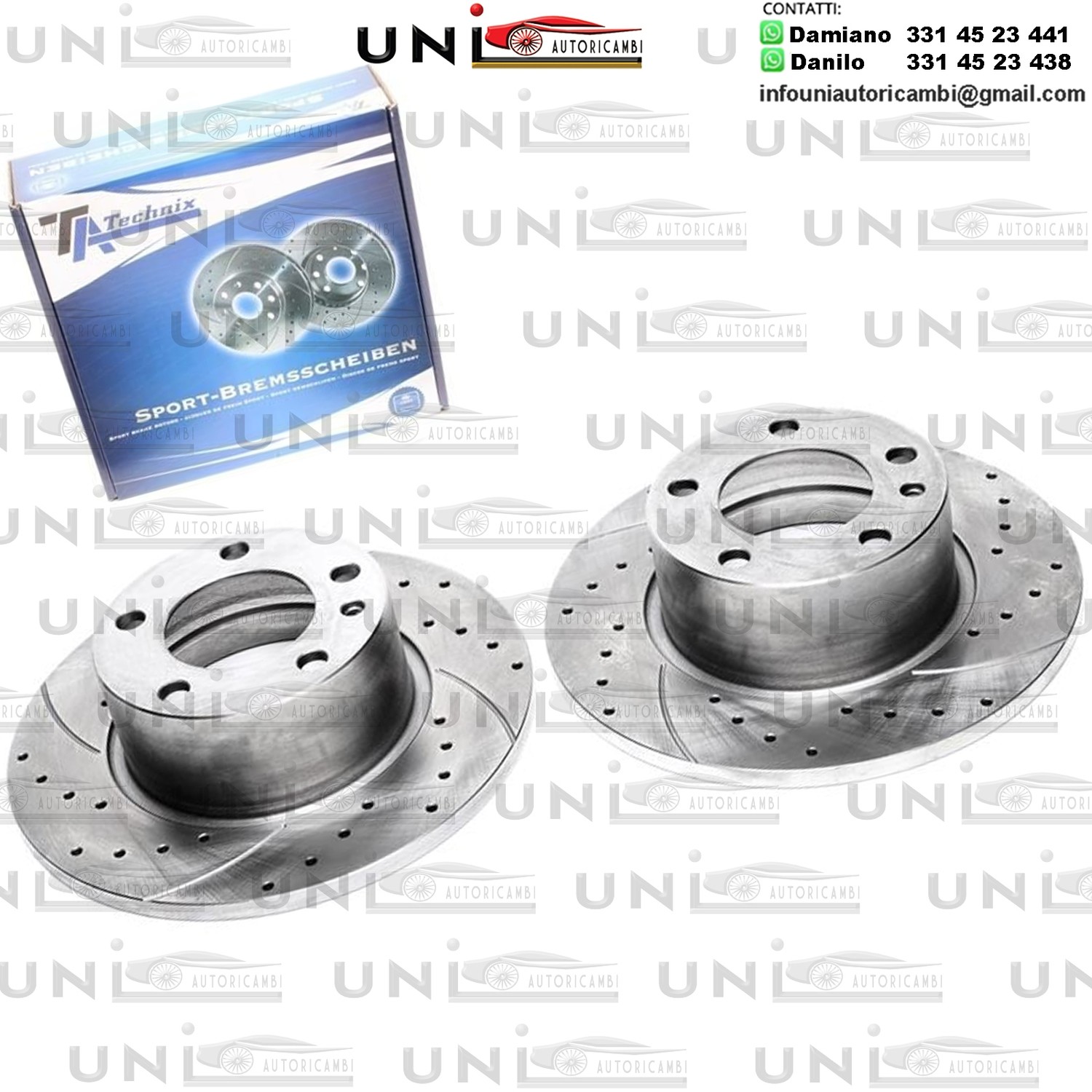 2X Dischi Sportivi Anteriori BMW Series 5 (E28)