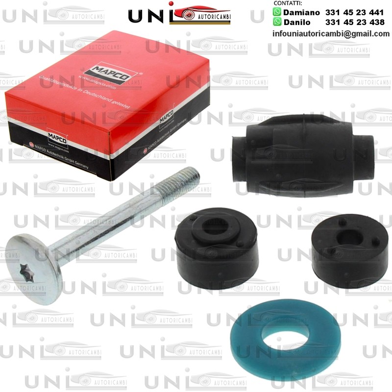Asta Puntone Bielletta Assale Anteriore Bilaterale Rinforzata RENAULT CLIO II, KANGOO, EXPRESS, THALIA II, TWINGO II 1.2-1.9D 08.97-