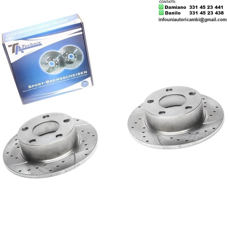 2X Dischi Sportivi Posteriori Audi 100 / 100 Avant / 200 / 200 Avant / Quattro