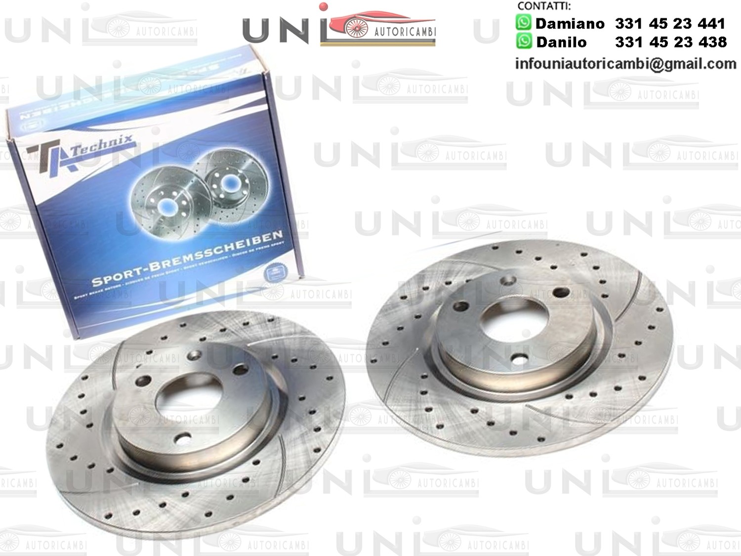 2X Dischi Sportivi Anteriori Citroen AX