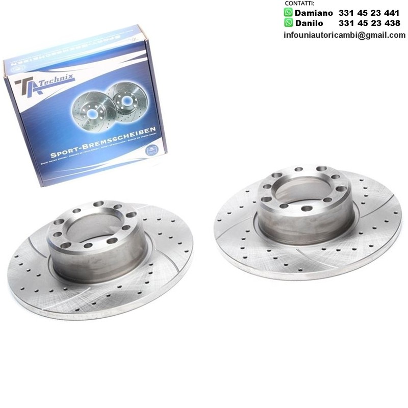 2X Dischi Sportivi Anteriori Mercedes-Benz / 8 250 / 8 Coupe