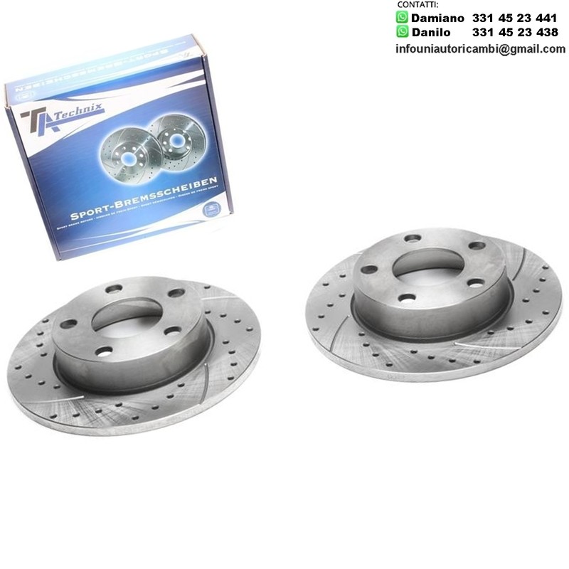 2X Dischi Sportivi Posteriori Audi 100 / 200 / 200 Avant / 100 Avant / A8