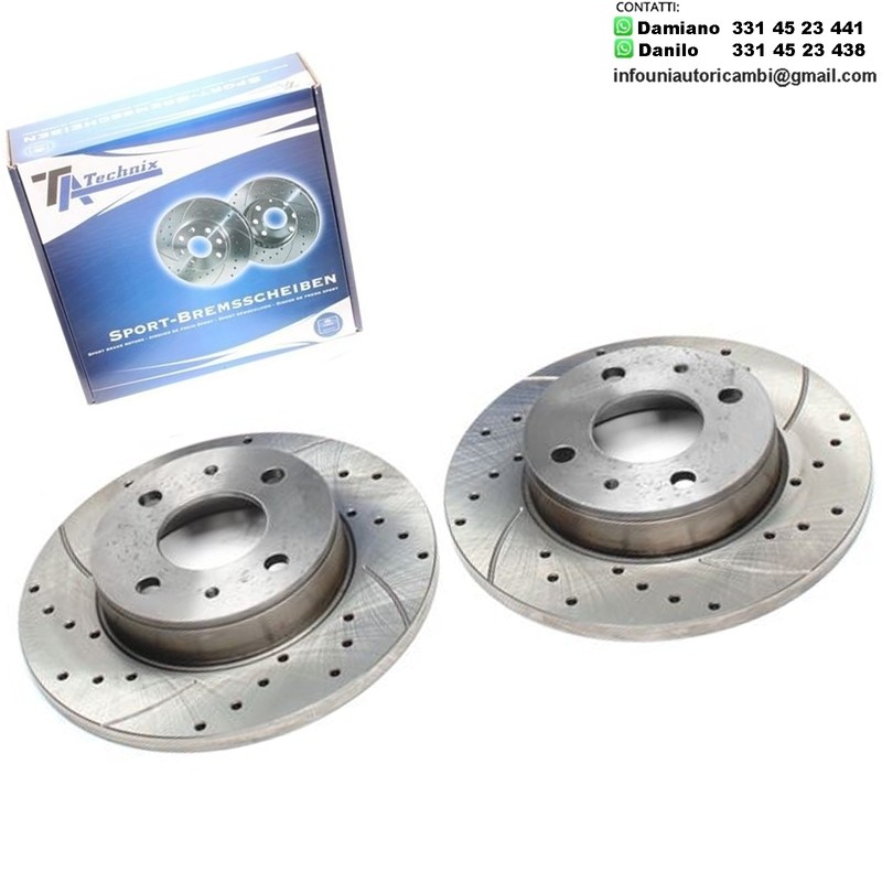 2X Dischi Sportivi Anteriori Nissan Micra I
