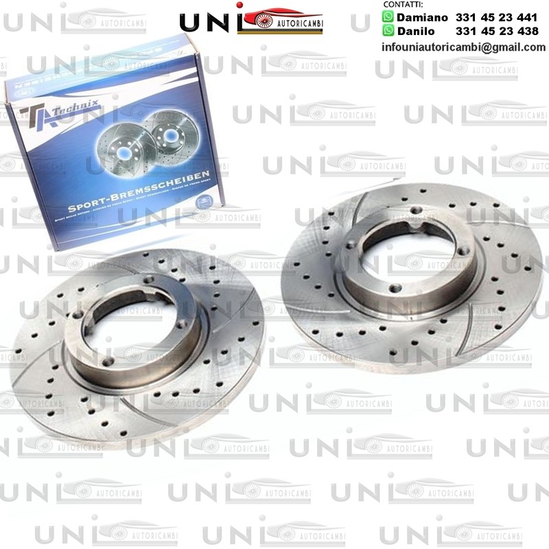 2X Dischi Sportivi Anteriori Chevrolet Matiz / Spark / Daewoo Matiz