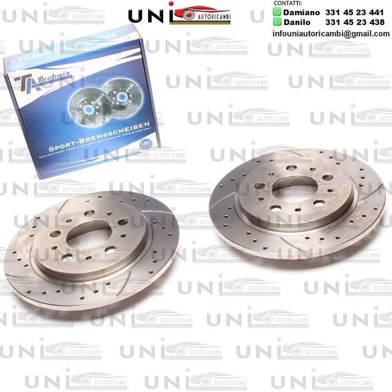 2X Dischi Sportivi Posteriori Volvo 740 / 760 / 940 / 940 II / 960 / 960 II