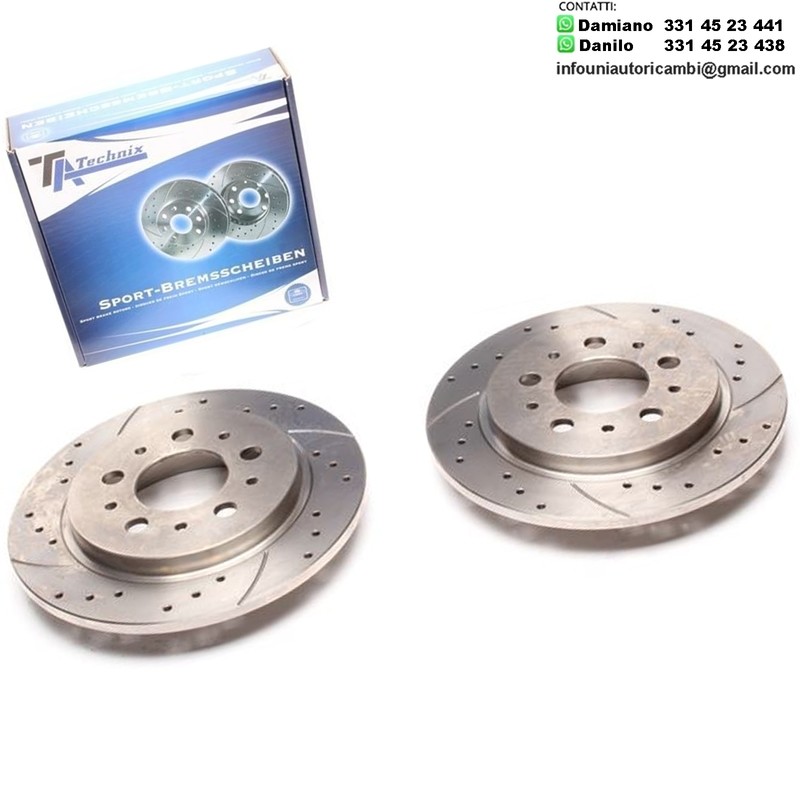 2X Dischi Sportivi Posteriori Volvo 740 / 760 / 940 / 940 II / 960 / 960 II