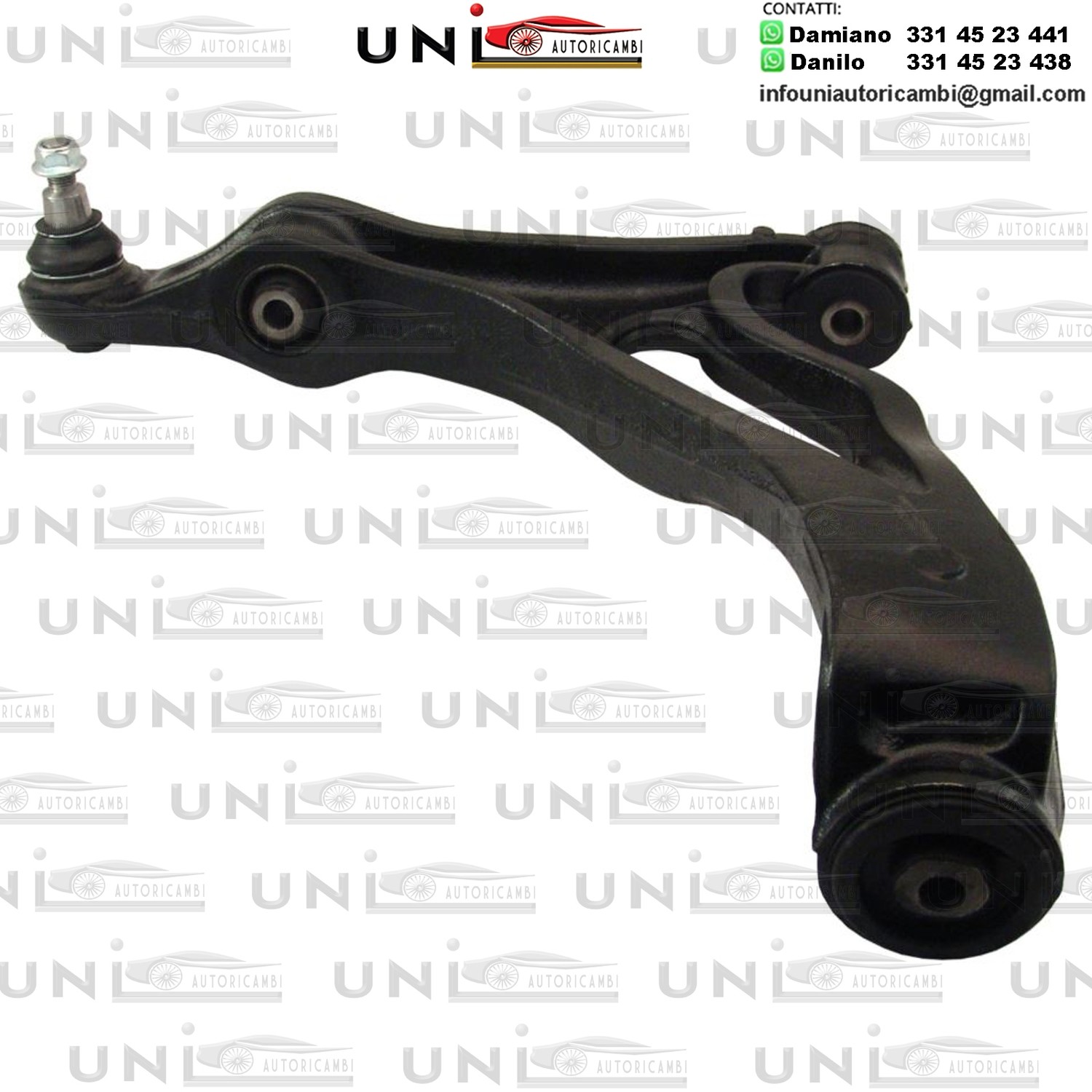 Braccio Oscillante Assale Anteriore Destro - Audi Q7 (4LB) da 2006-
- Porsche Cayenne (9PA) da 09.2002 a 09.2010
- VW Touareg (7LA, 7L6, 7L7) da 10.2002 a 05.2010