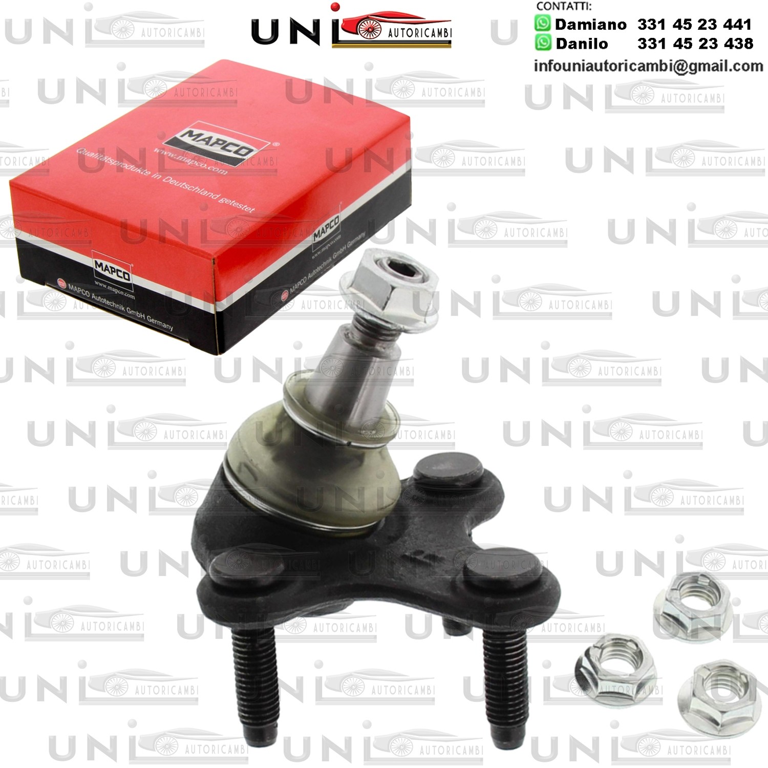 Giunto di Supporto Anteriore Destro Rinforzato Audi A3 / Seat Alhambra, Leon / Skoda Octavia III, Superb / VW CC, Golf da 2005