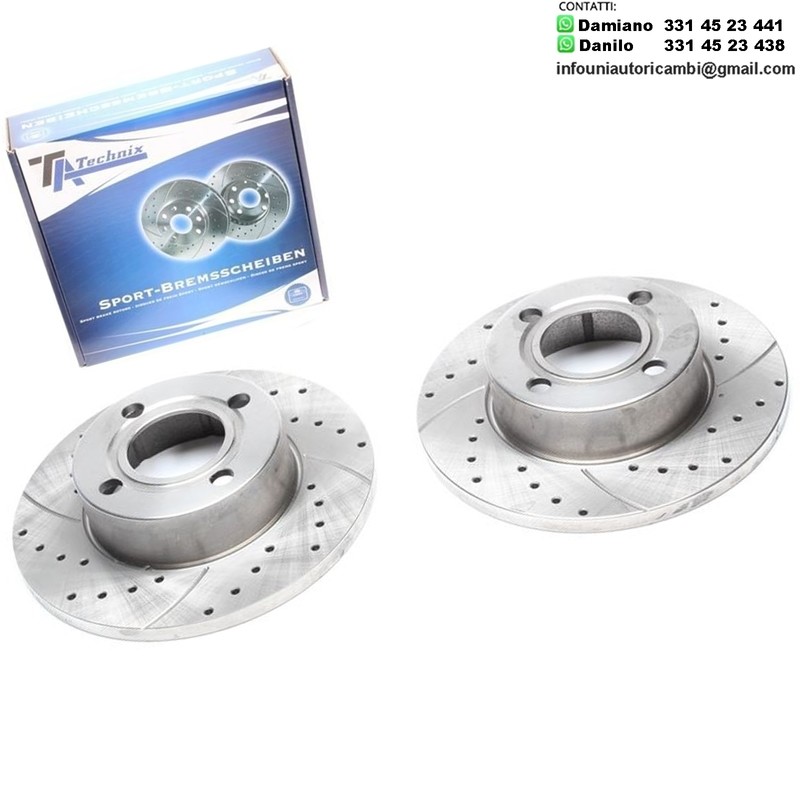 2X Dischi Sportivi Anteriori Audi 80