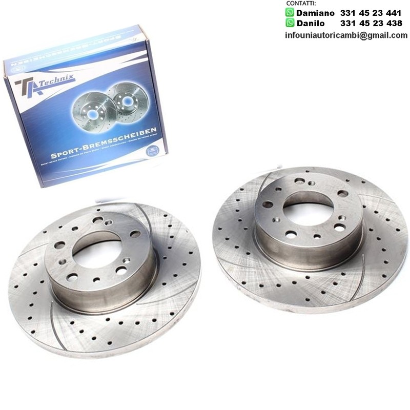 2X Dischi Sportivi Anteriori Citroën C25 Bus / Box / Fiat Ducato Panorama / Peugeot J5 Bus / J5 Box /