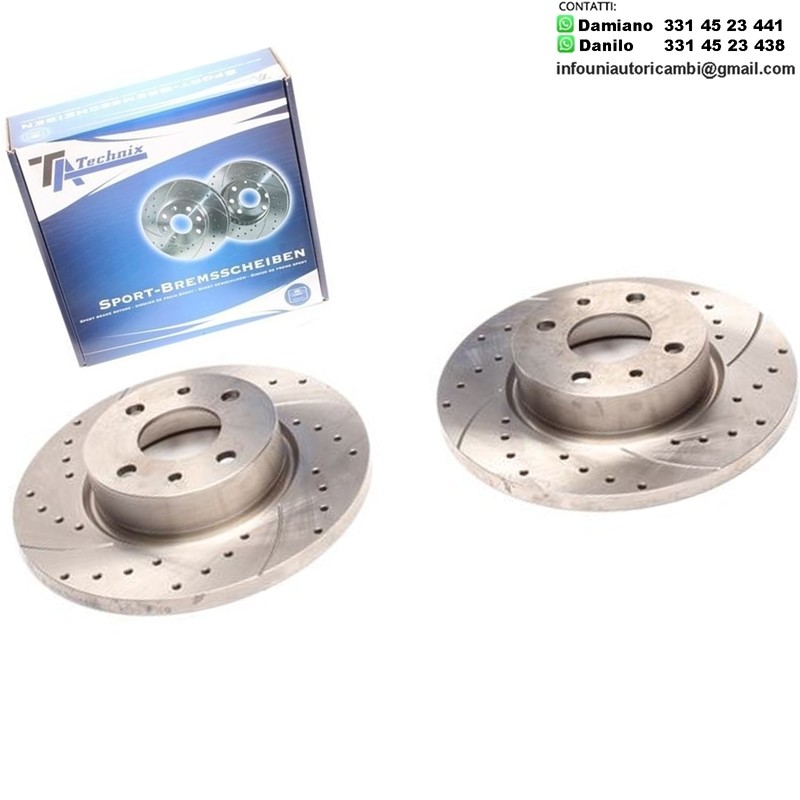 2X Dischi Sportivi Anteriori Fiat Croma / Lancia Thema / Thema SW