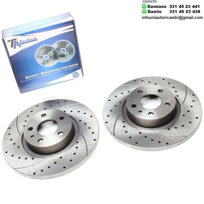 2X Dischi Sportivi Posteriori Alfa Romeo 147 / 156 / 156 Sportwagon