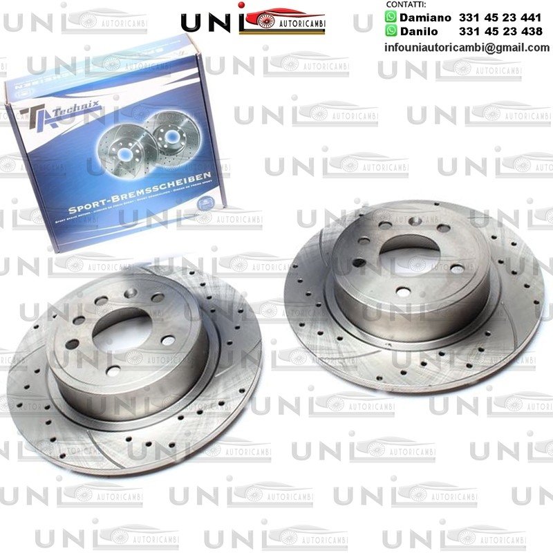 2X Dischi Sportivi Posteriori Saab 9-5 / 9-5 Station Wagon