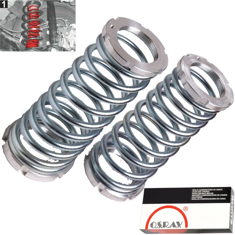 1X Kit Molle da Carico Rinforzate Osrav Citroën C4 Coupé / C4 (LA/LC) da 11/2004 - 110KG