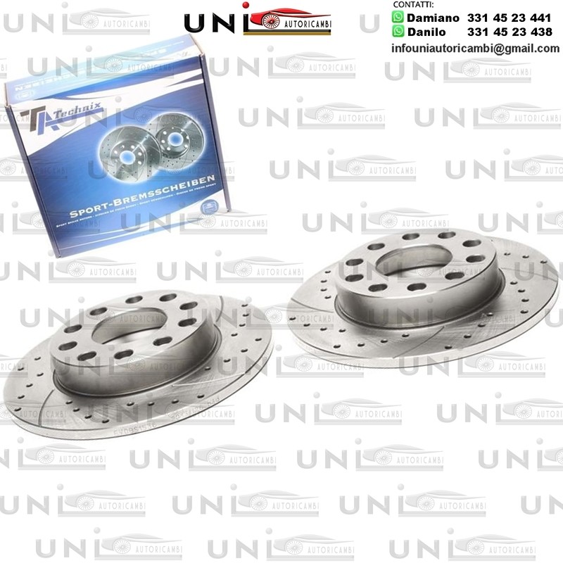 2X Dischi Sportivi Posteriori Audi A4 / A4 Avant / A4 Cabriolet / Seat Exeo