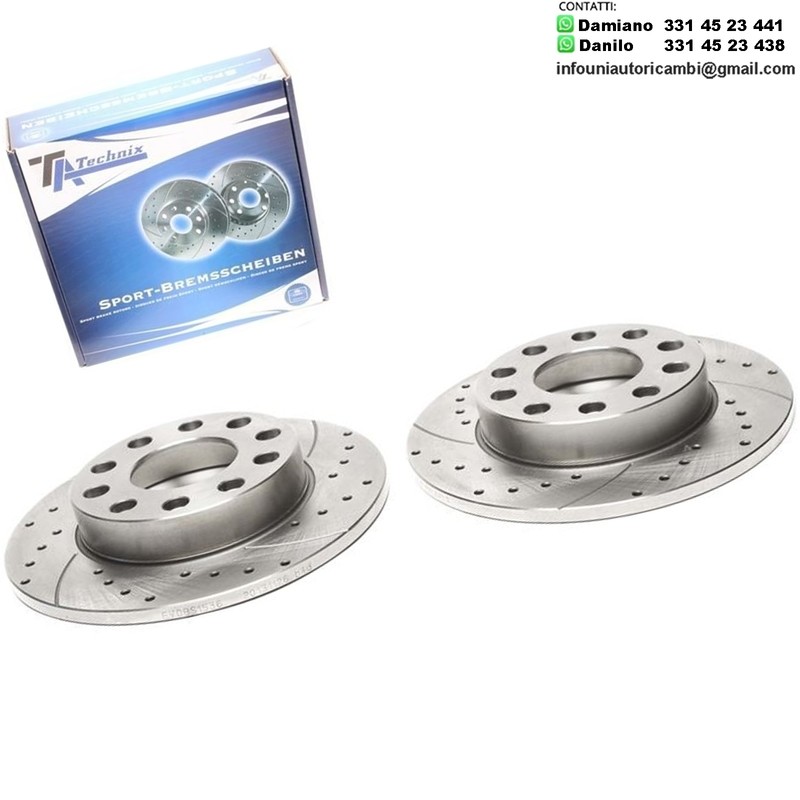 2X Dischi Sportivi Posteriori Audi A4 / A4 Avant / A4 Cabriolet / Seat Exeo