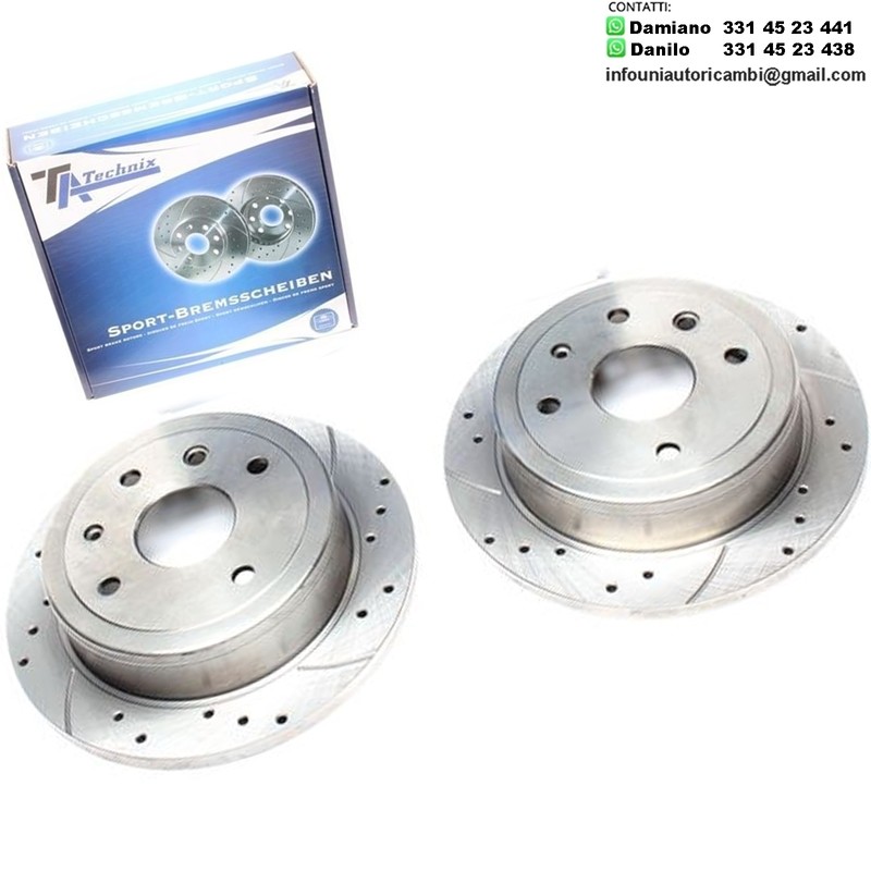 2X Dischi Sportivi Posteriori Daewoo Evanda