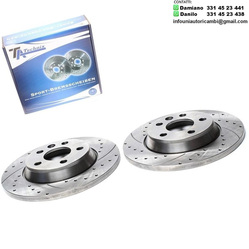 2X Dischi Sportivi Posteriori Ford Galaxy / Seat Alhambra / VW Sharan / Transporter T4 Bus