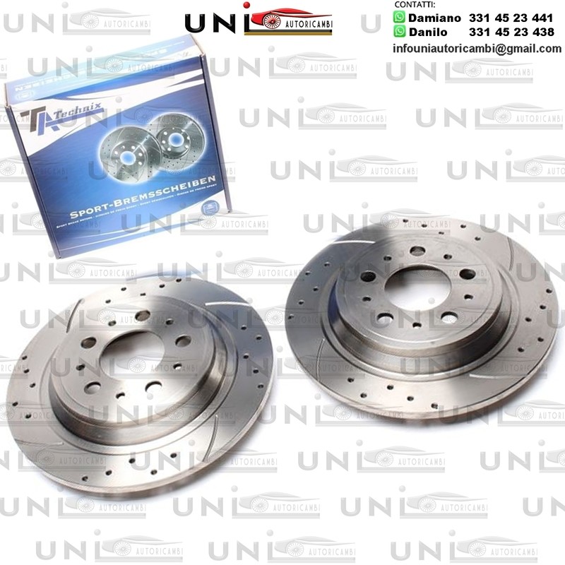 2X Dischi Sportivi Anteriori Volvo S60 I / S80 I / V70 II