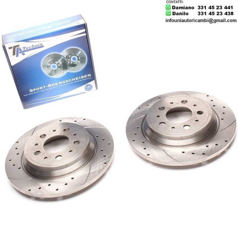 2X Dischi Sportivi Posteriori Volvo S70 / V70 I / XC70 Cross Country