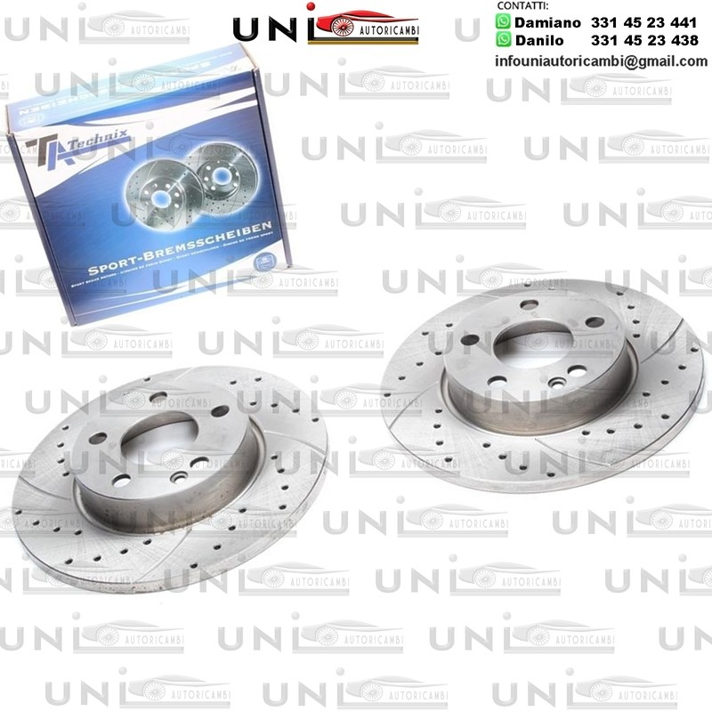 2X Dischi Sportivi Anteriori Mercedes-Benz A-Class (W169)
