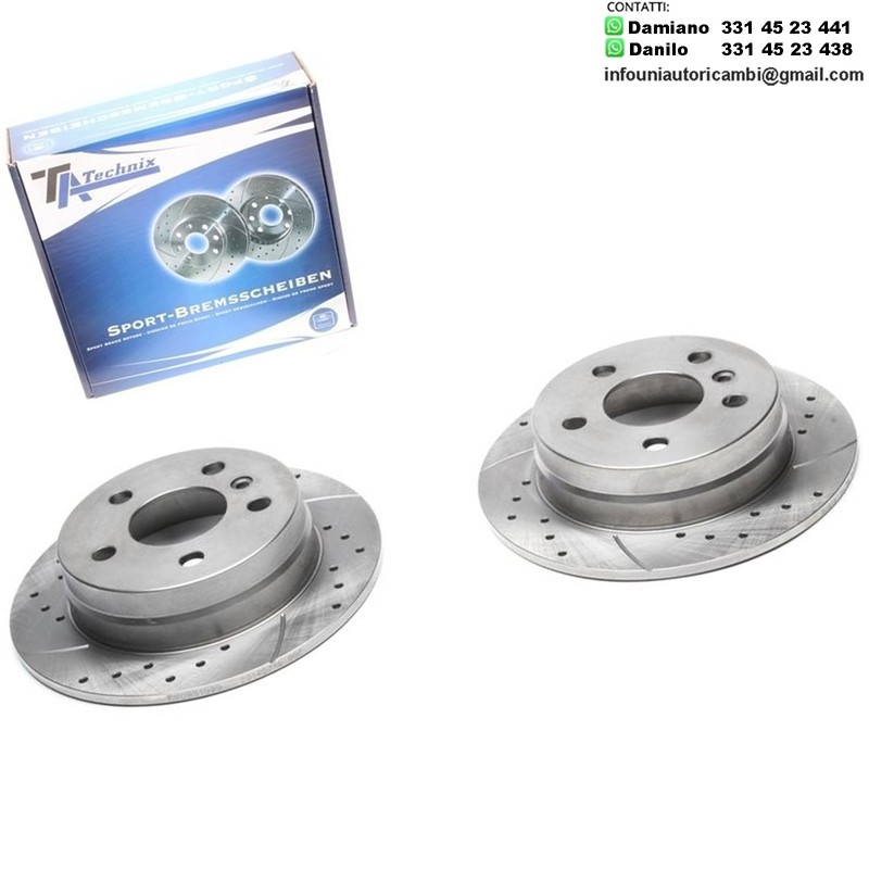 2X Dischi Sportivi Posteriori Mercedes-Benz Classe A (W169) / Classe B (W245)