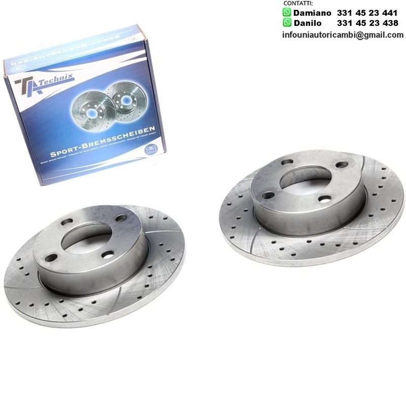 2X Dischi Sportivi Posteriori Audi 100