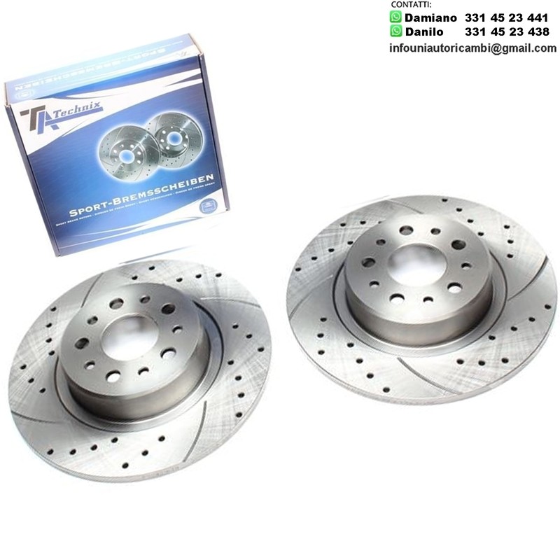 2X Dischi Sportivi Posteriori Alfa Romeo 147 / 156 / 156 Sportwagon / GT