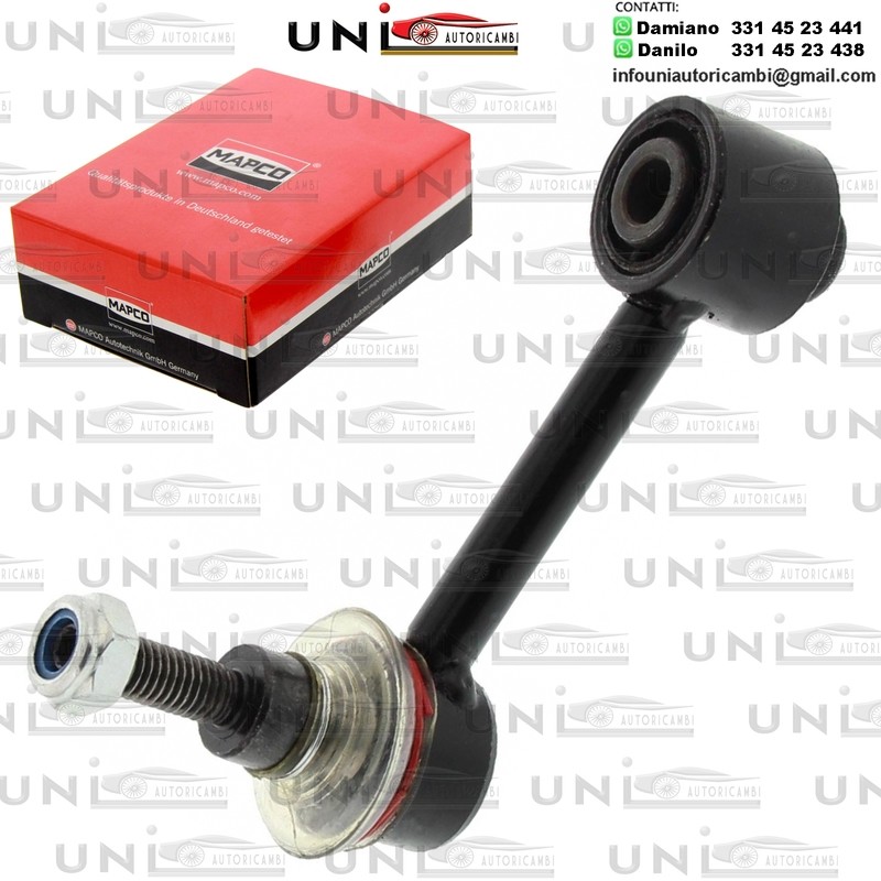 Asta Puntone Assale Posteriore Bilaterale Rinforzata Audi (A1, A3, Q3, TT) / Seat / Skoda / VW da 2000