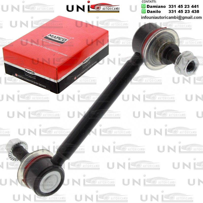 Asta/Puntone, Stabilizzatore Assale post. bilaterale Rinforzata HYUNDAI ELANTRA, MATRIX / KIA CERATO 1.5D-2.0D 06.00-