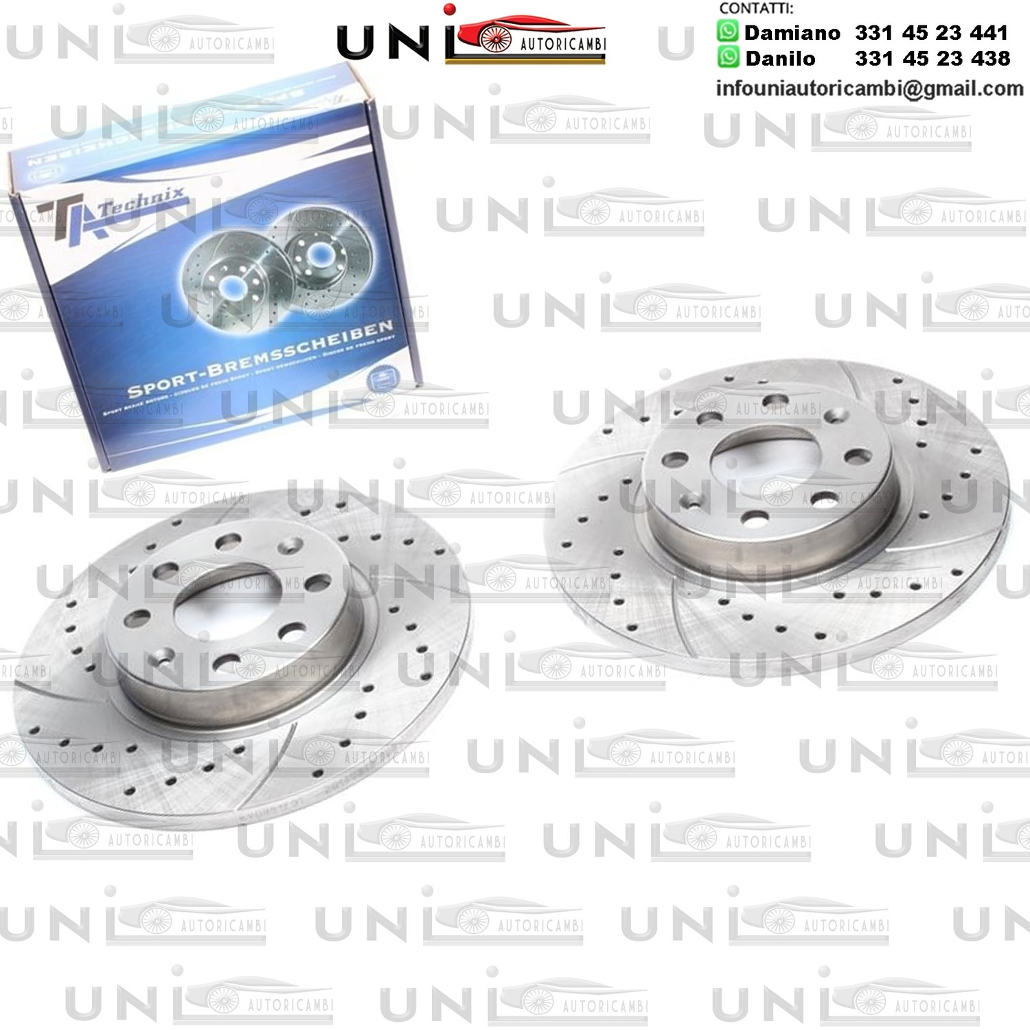 2X Dischi Sportivi Anteriori Fiat Punto / Grande Punto / Opel Corsa D