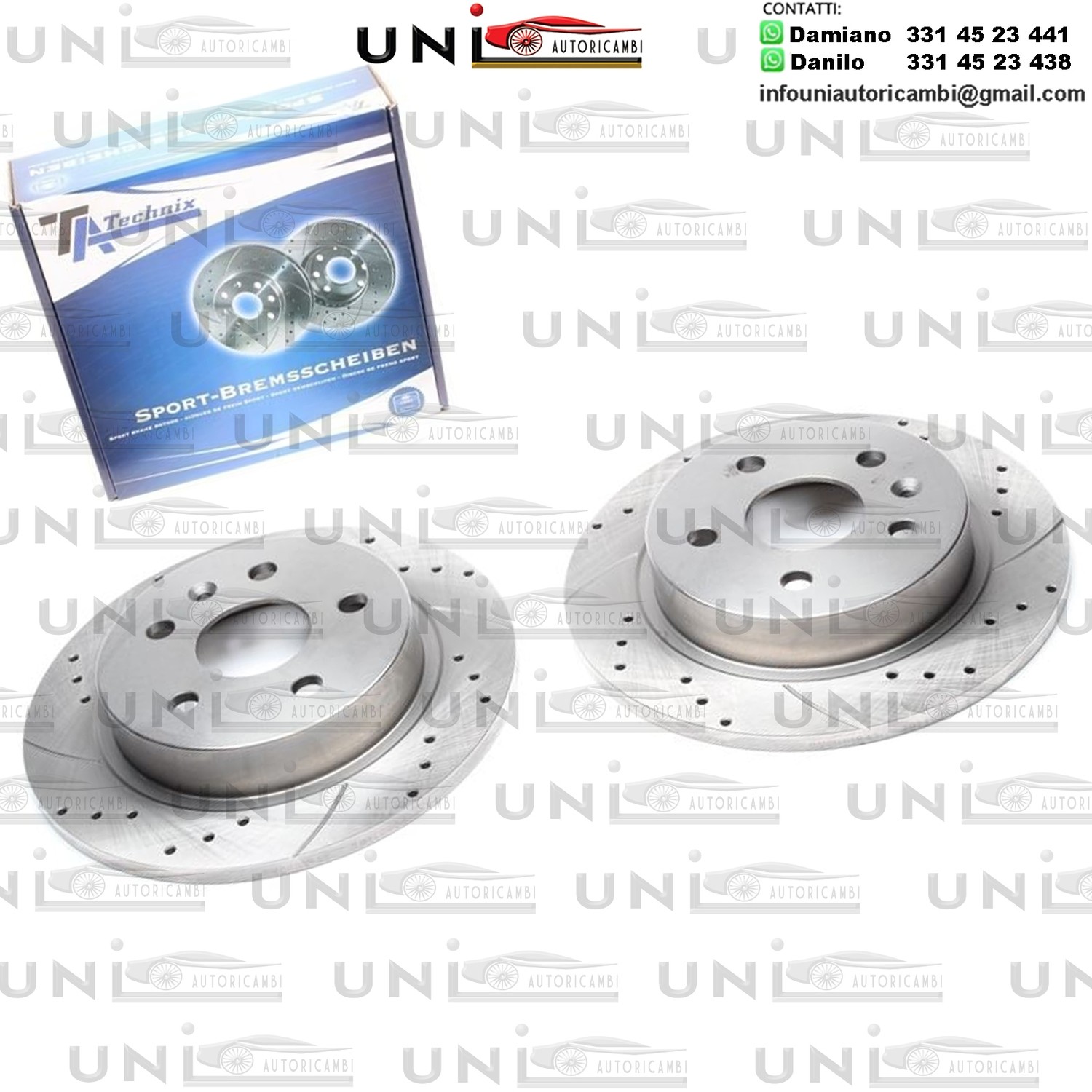 2X Dischi Sportivi Posteriori Opel Insignia / Insignia Saloon / Saab 9-5