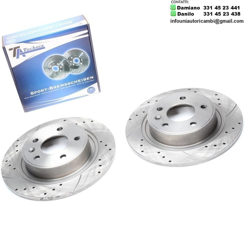 2X Dischi Sportivi Posteriori Opel Ampera / Astra J / Zafira / Zafira LPG