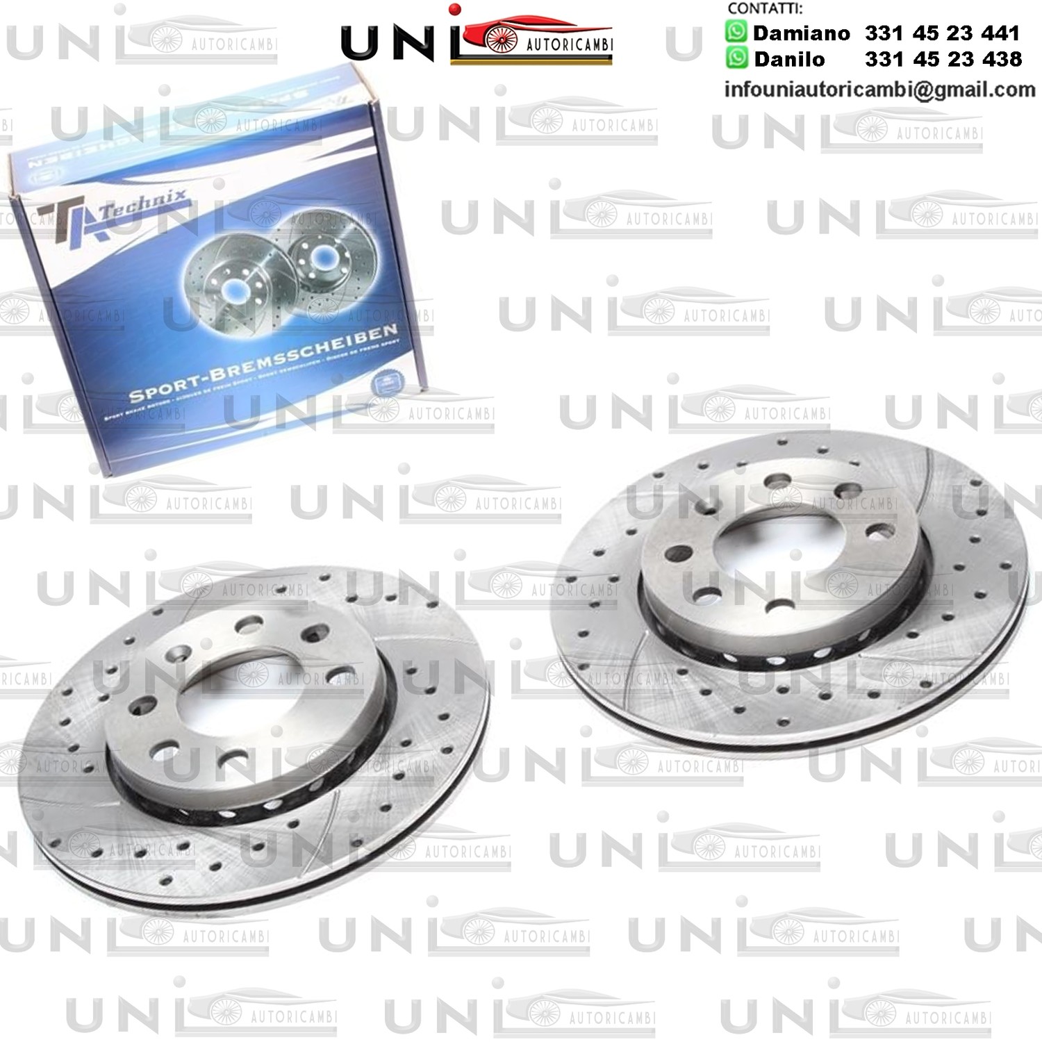 2X Dischi Sportivi Anteriori Audi A2 / Volkswagen Lupo