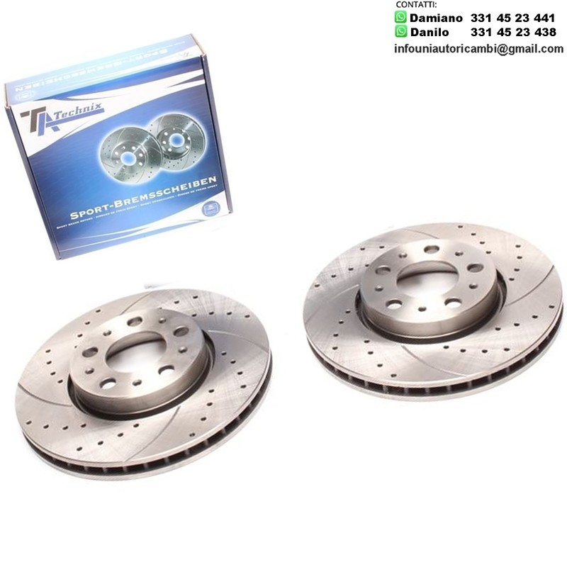 2X Dischi Sportivi Anteriori Volvo S60 I / S80 / V70 II