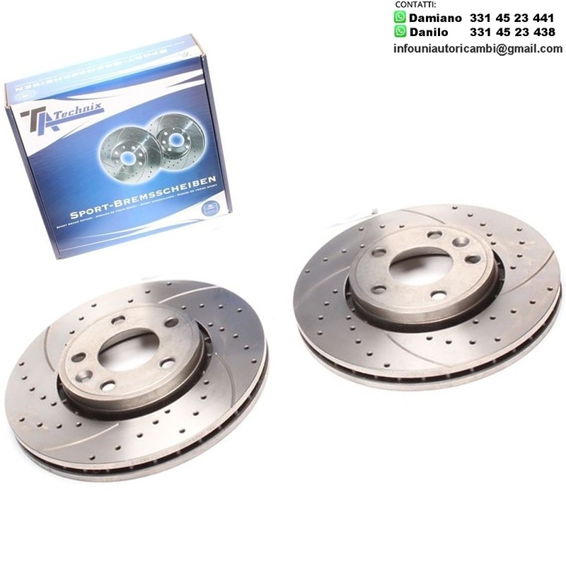 2X Dischi Sportivi Anteriori Nissan Primastar / Opel Vivaro / Renault Trafic II