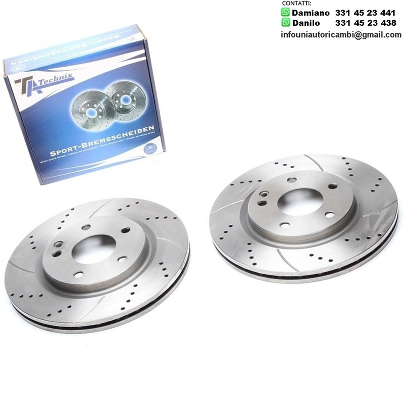 2X Dischi Sportivi Anteriori Mercedes-Benz A-Class (W168)