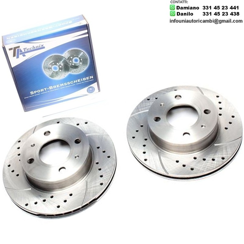 2X Dischi Sportivi Anteriori Hyundai Atos / Atos Prime