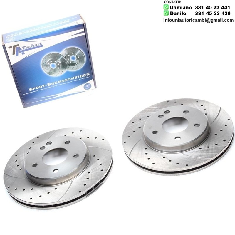 2X Dischi Sportivi Anteriori Mercedes-Benz Classe C / Classe C Station Wagon