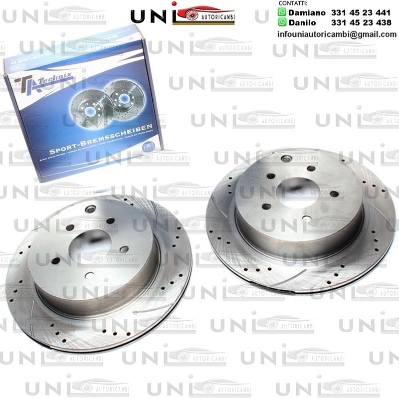 2X Dischi Sportivi Posteriori Infinti FX 35 Allroad / M / Q50 / Q70 / Nissan Murano I / Murano II