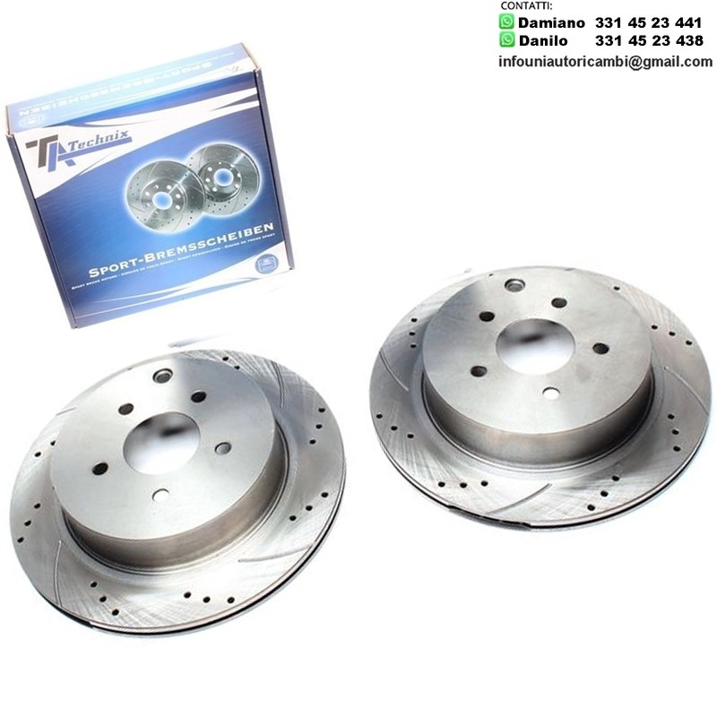 2X Dischi Sportivi Posteriori Infinti FX 35 Allroad / M / Q50 / Q70 / Nissan Murano I / Murano II