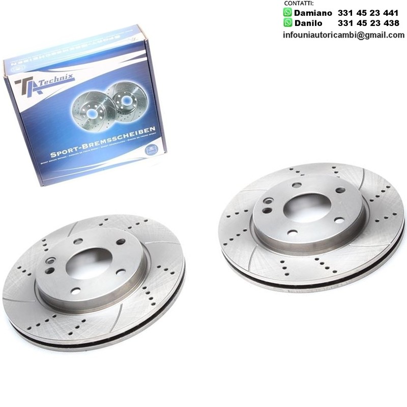 2X Dischi Sportivi Anteriori Mercedes-Benz A-Class