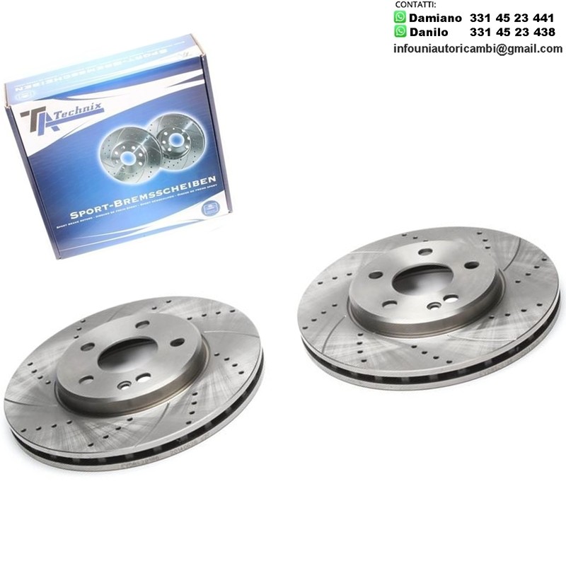 2X Dischi Sportivi Anteriori Mercedes-Benz A-Class / B-Class