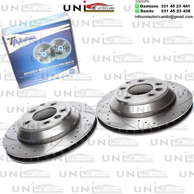 2X Dischi Sportivi Posteriori Audi Q7 / Porsche Cayenne / VW Touareg