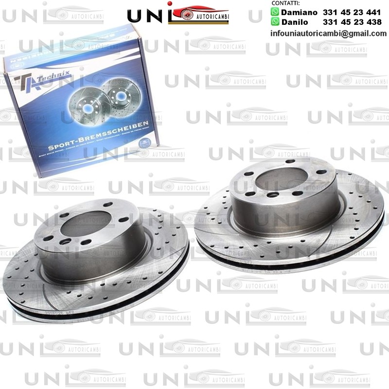 2X Dischi Sportivi Anteriori BMW Serie 1 / Serie 1 Coupe / Serie 3