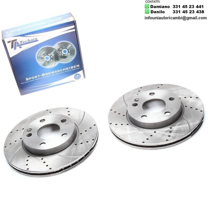 2X Dischi Sportivi Anteriori Mercedes-Benz A-Class / B-Class