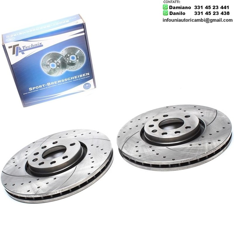 2X Dischi Sportivi Anteriori Opel Signum / Vectra C / Saab 9-3