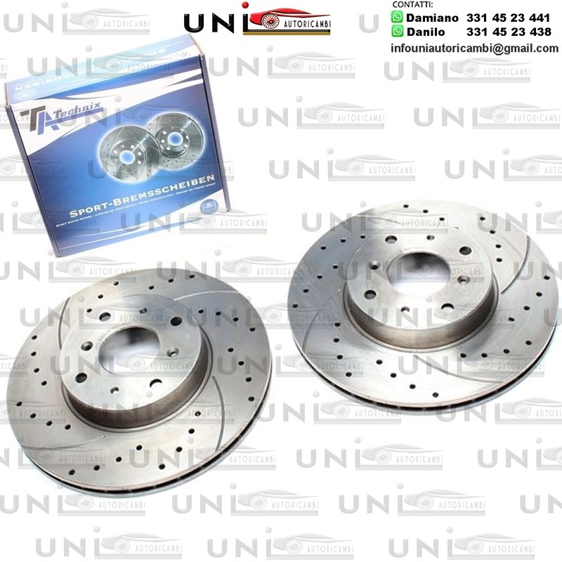 2X Dischi Sportivi Anteriori Honda Legend I / Rover 800 Hatchback / 800 / 800 Coupe